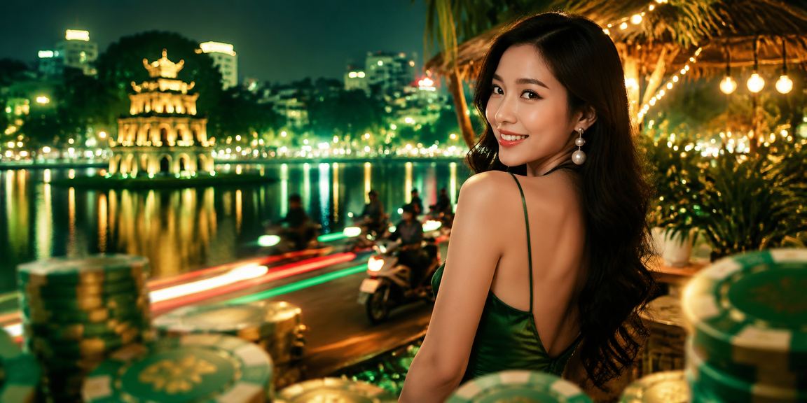 Người chơi cá cược thể thao tại Hà Nội với giao diện đèn neon fc25